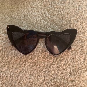 Black Heart Sunglasses